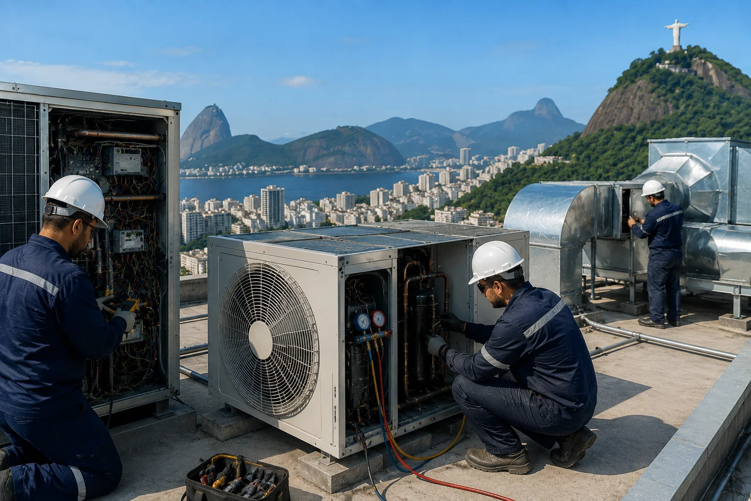 aquecimento ventilação e ar condicionado no Rio de Janeiro