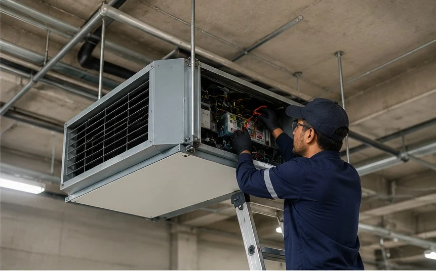 manutenção preventiva de ar-condicionado hvac