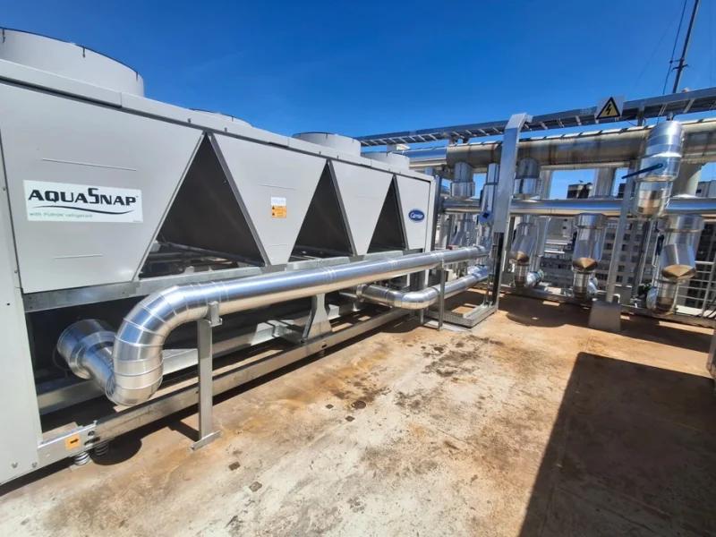 Instalação em sistemas de climatização e refrigeração